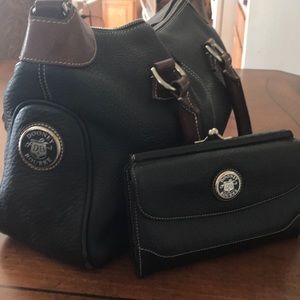 Handbag and matching wallet